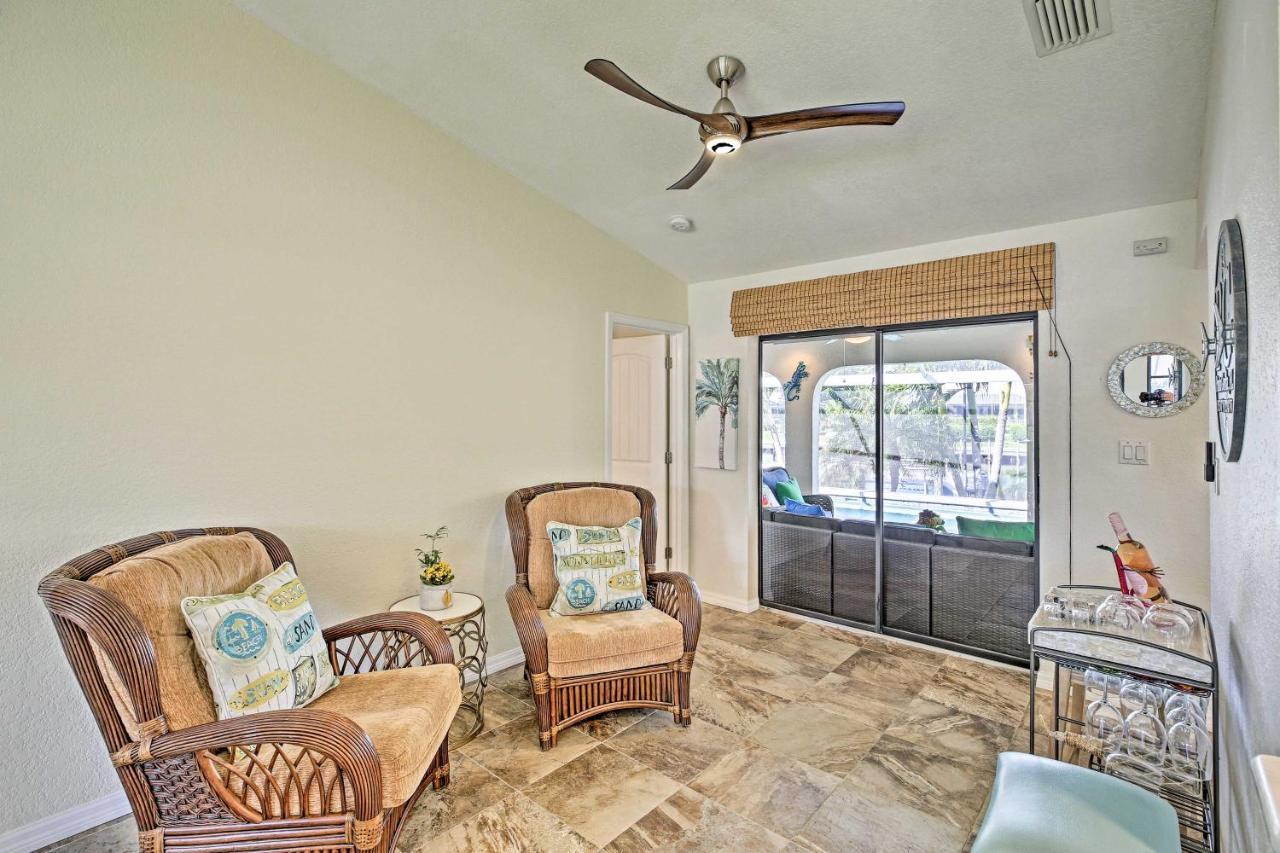 Canal Waterfront Home With Private Pool And Dock! ปุนตากอร์ดา ภายนอก รูปภาพ