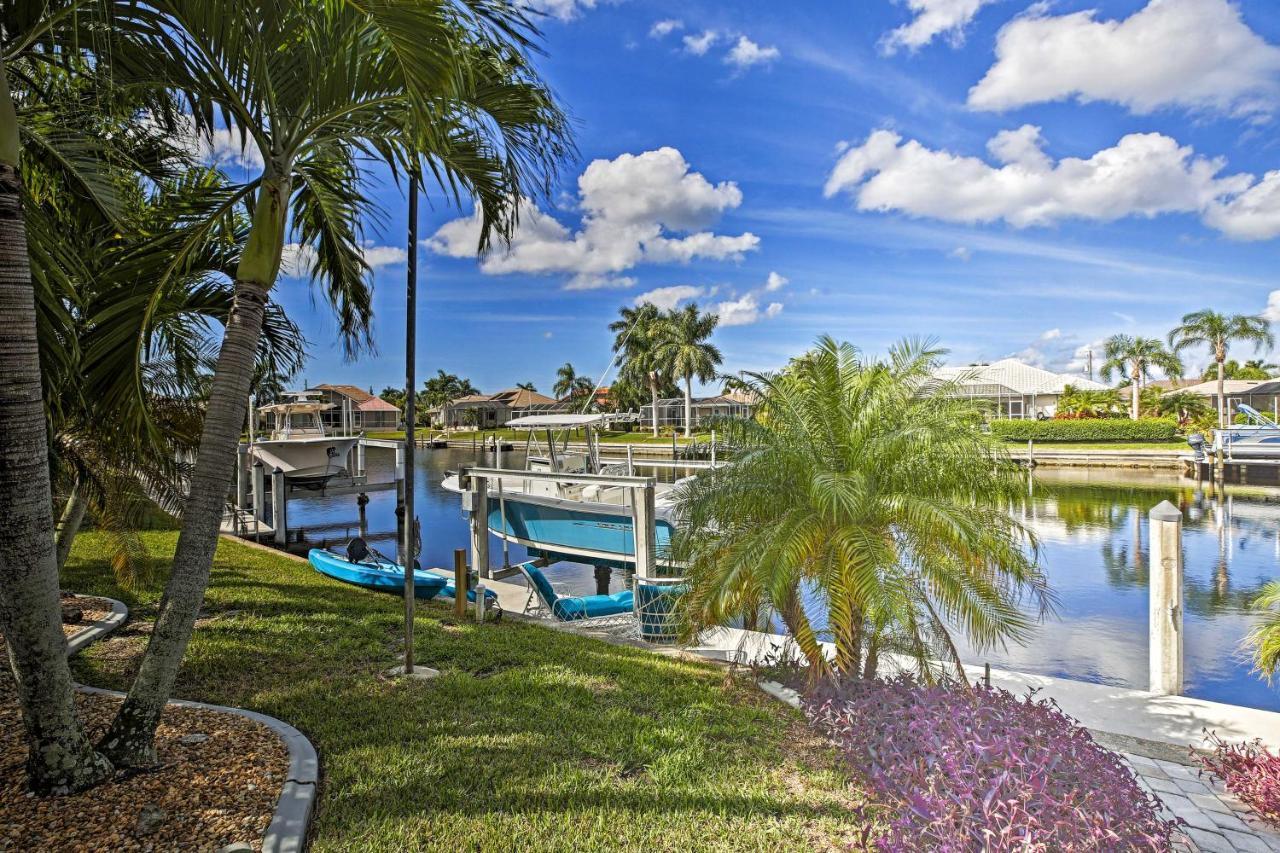 Canal Waterfront Home With Private Pool And Dock! ปุนตากอร์ดา ภายนอก รูปภาพ