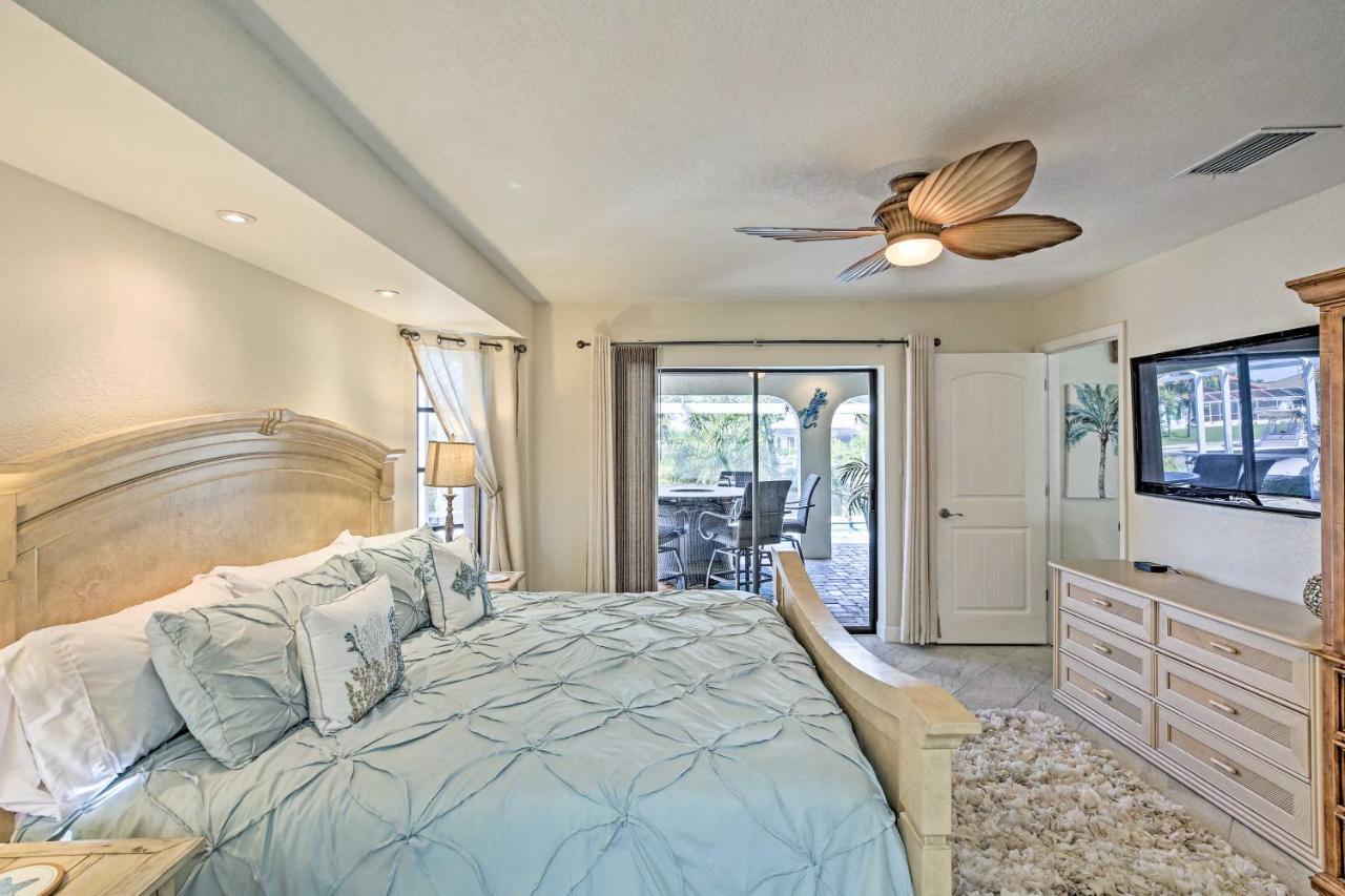 Canal Waterfront Home With Private Pool And Dock! ปุนตากอร์ดา ภายนอก รูปภาพ