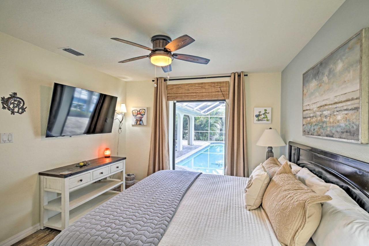 Canal Waterfront Home With Private Pool And Dock! ปุนตากอร์ดา ภายนอก รูปภาพ