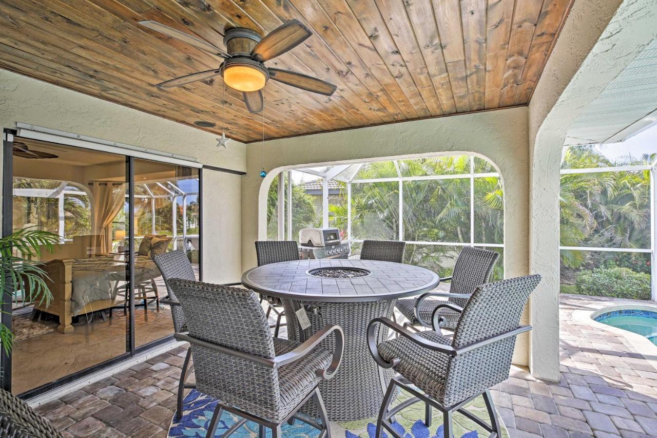 Canal Waterfront Home With Private Pool And Dock! ปุนตากอร์ดา ภายนอก รูปภาพ